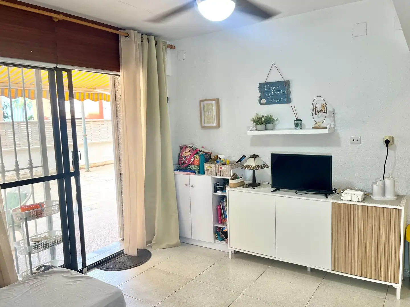 Sala de estar de Piso en venta en Torreblanca con Aire acondicionado, Calefacción y Terraza