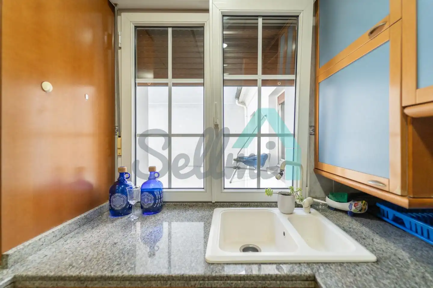 Küche von Wohnung zum Verkauf in Oviedo  mit Heizung, Parkett und Terrasse