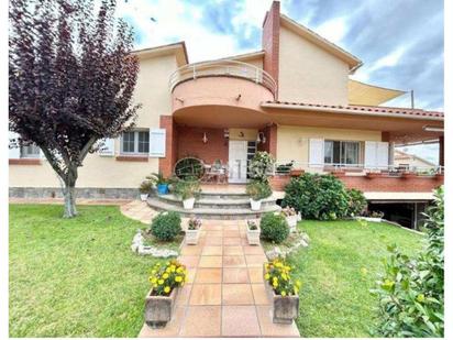 Exterior view of House or chalet for sale in Cànoves I Samalús  with Heating, Private garden and Terrace