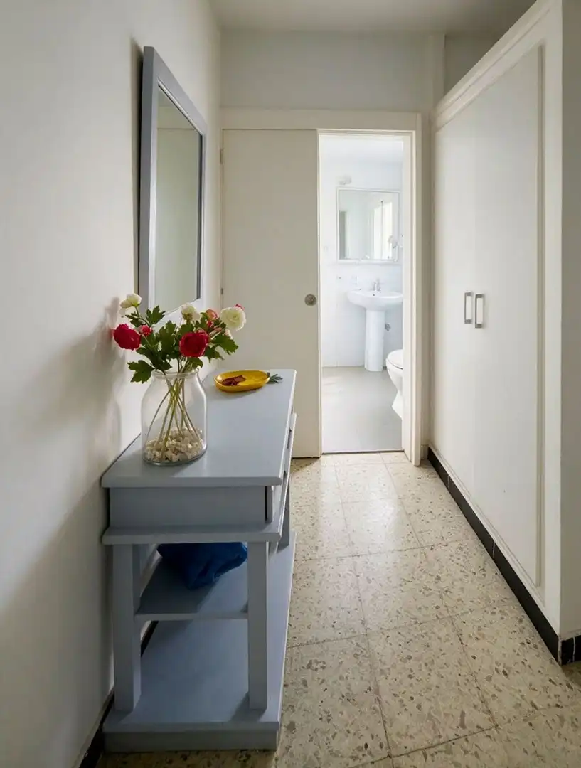Baño de Piso de alquiler en Las Palmas de Gran Canaria con Jardín privado y Terraza