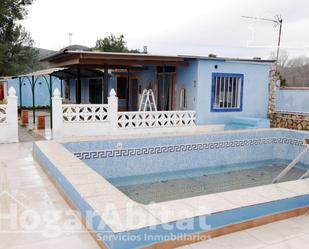 Swimming pool of House or chalet for sale in La Pobla de Tornesa  with Heating, Terrace and Storage room