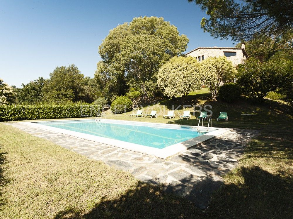 Piscina de Finca rústica en venda en Gualba amb Calefacció, Jardí privat i Piscina