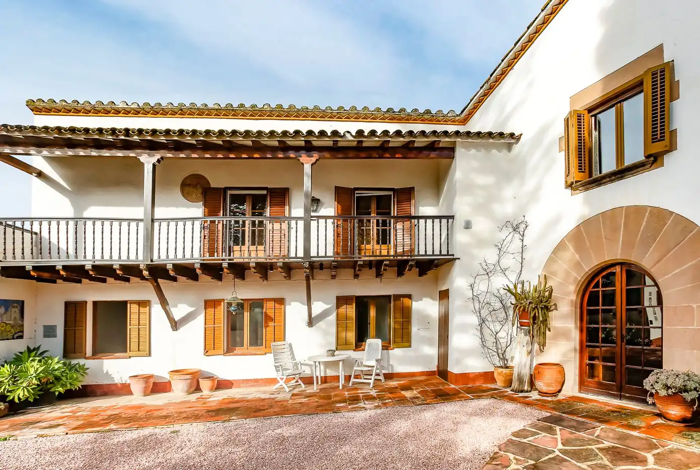 Vista exterior de Finca rústica en venda en Les Franqueses del Vallès