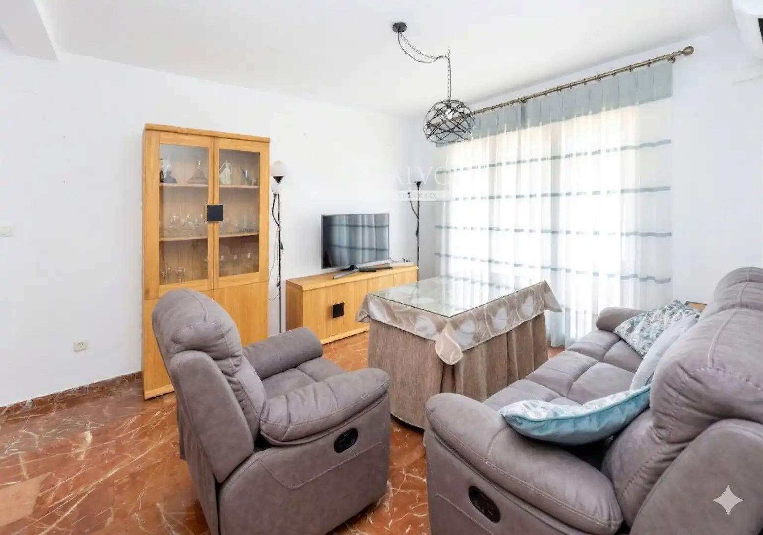 Wohnzimmer von Wohnung zur Miete in Granada mit Klimaanlage, Schwimmbad und Möbliert