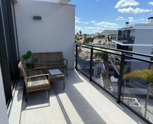 Terrace of Flat to rent in Sant Joan d'Alacant  with Air Conditioner, Heating and Terrace