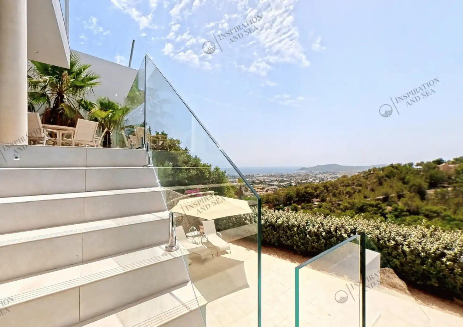 Terrassa de Casa o xalet de lloguer en Eivissa amb Aire condicionat, Calefacció i Jardí privat