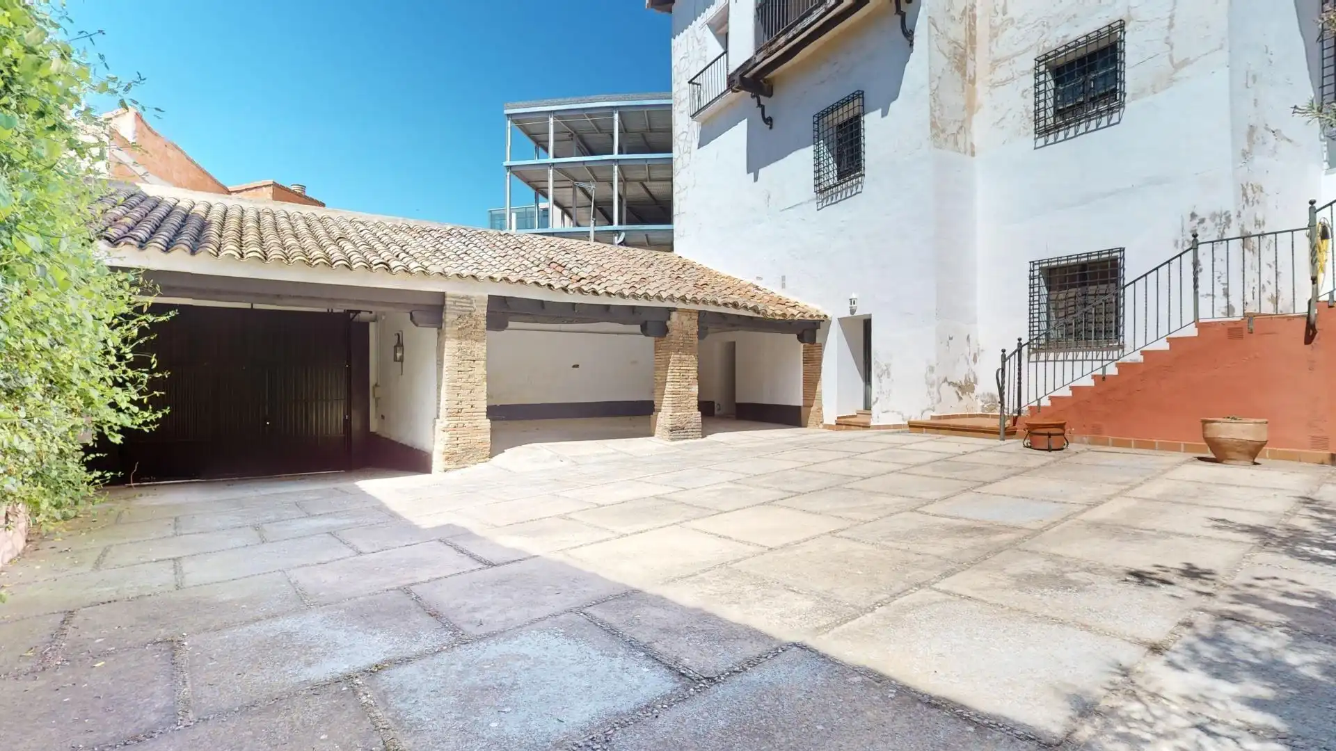 Vista exterior de Casa o chalet en venta en Épila con Calefacción, Jardín privado y Terraza