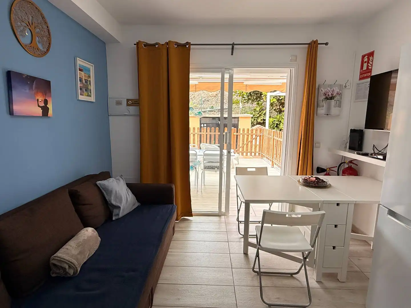 Terraza de Dúplex en venta en San Bartolomé de Tirajana con Jardín privado, Terraza y Amueblado