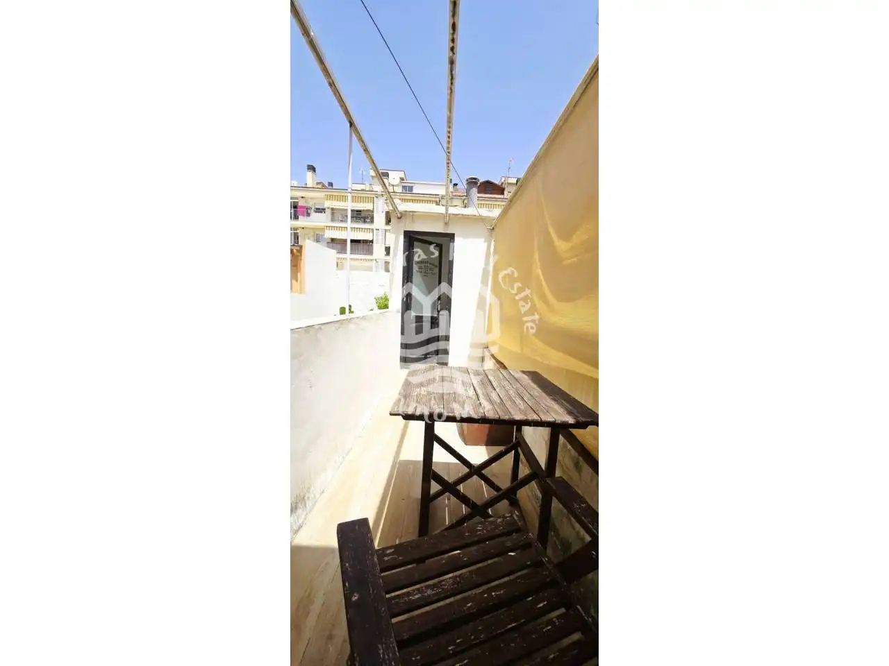 Balcony of Flat for sale in Terrassa  with Air Conditioner, Heating and Storage room