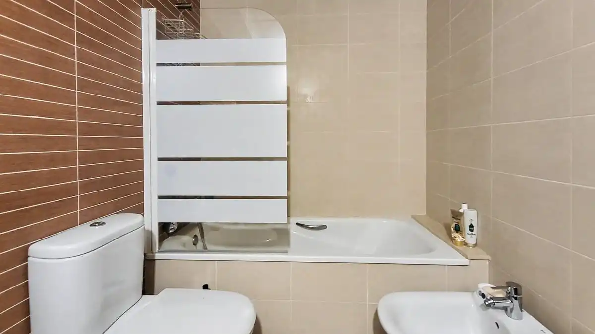 Baño de Apartamento en venta en Pedreguer con Aire acondicionado, Calefacción y Jardín privado