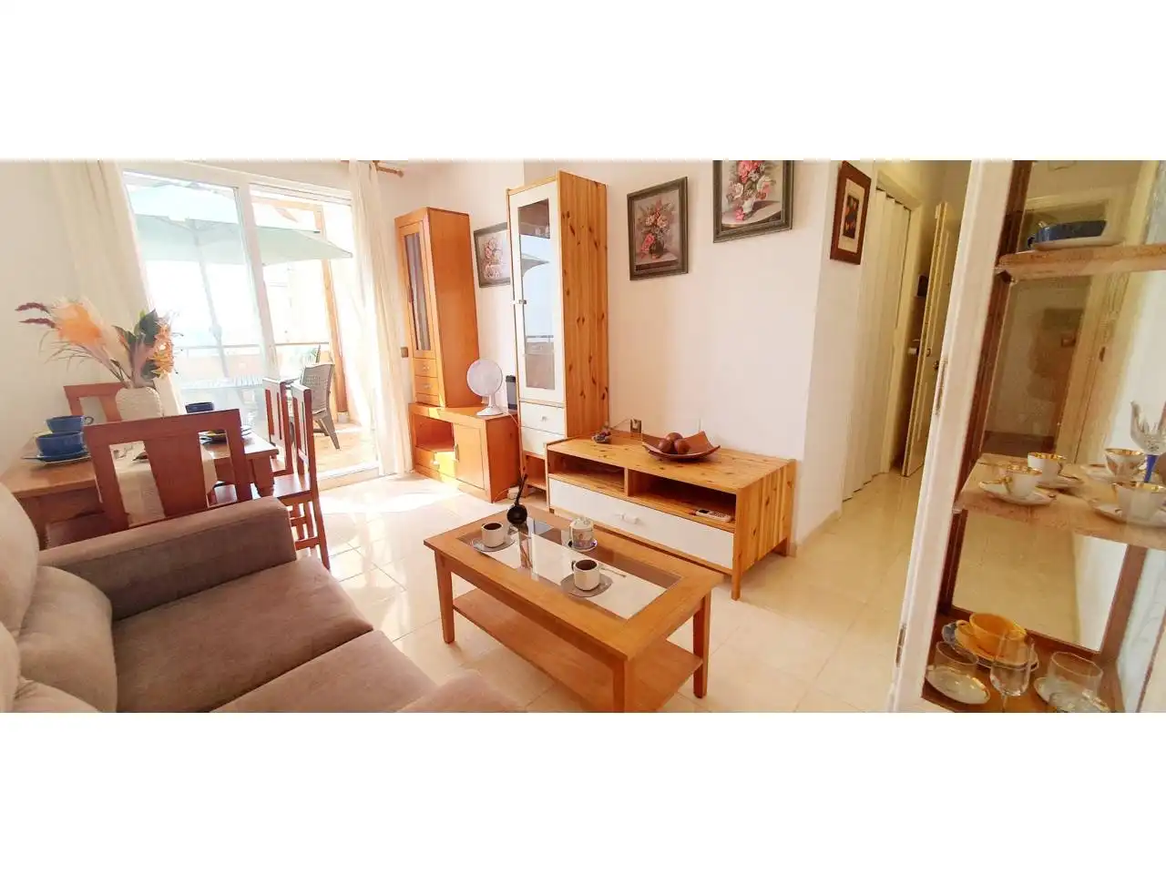 Vista exterior de Apartament en venda en Vícar amb Aire condicionat, Calefacció i Terrassa