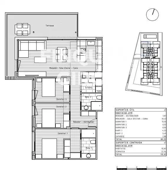 Penthouse with pool for sale in COSTA DAURADA, imagen 23