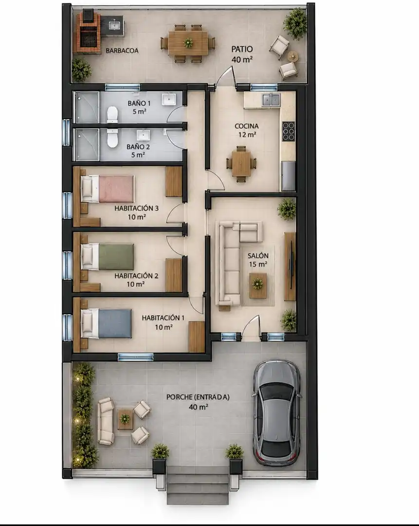 Maison jumelée avec jardin à vendre à RAMOS CARRATALA-URRTIAS 97, imagen 26