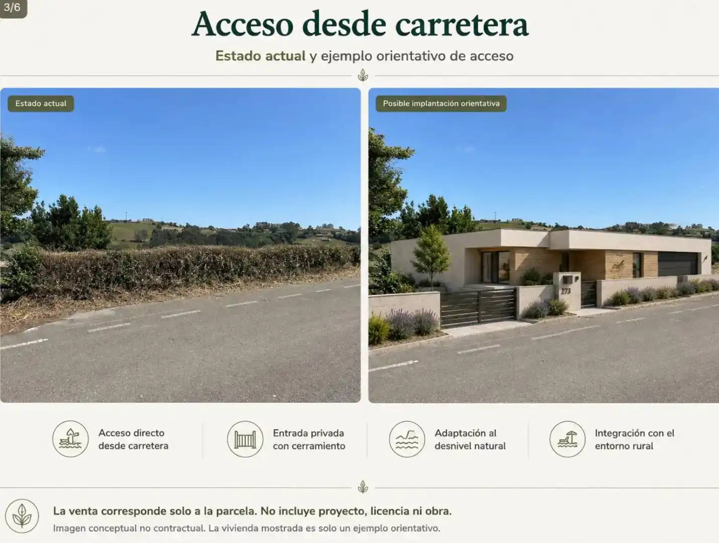 Vista exterior de Finca rústica en venda en Gijón 