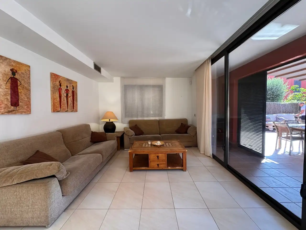 Sala d'estar de Casa o xalet en venda en Palamós amb Aire condicionat, Calefacció i Jardí privat