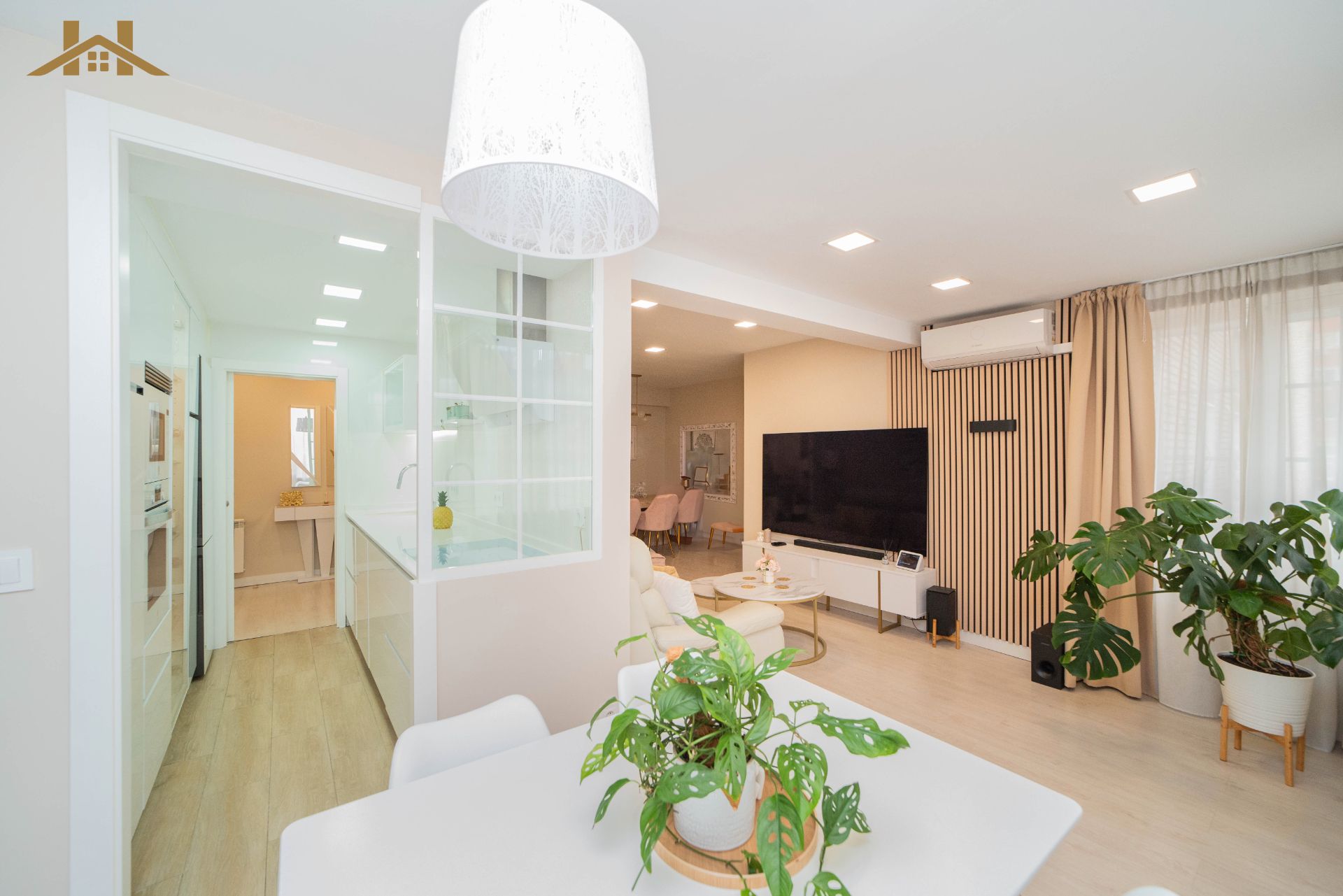 Living room of Flat for sale in Móstoles  with Air Conditioner and Heating