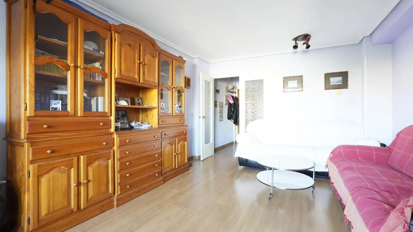 Sala de estar de Piso en venta en Móstoles con Terraza