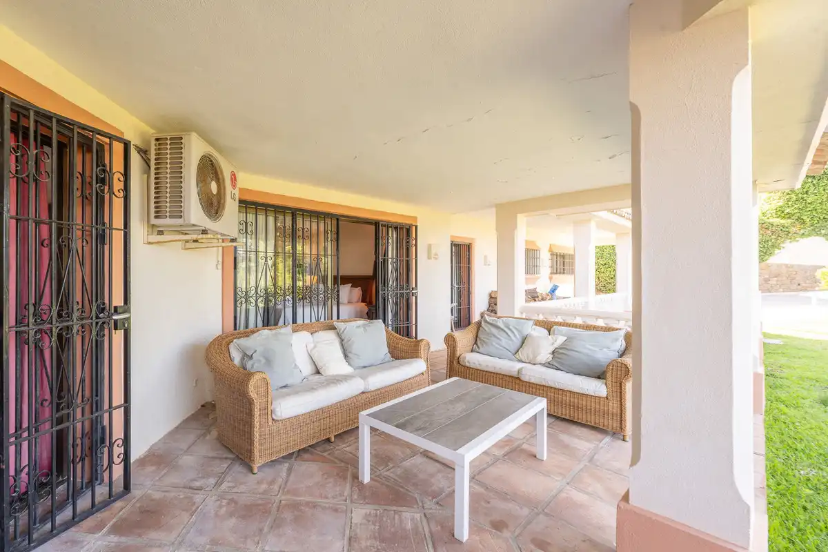 Terraza de Casa o chalet en venta en Marbella con Piscina