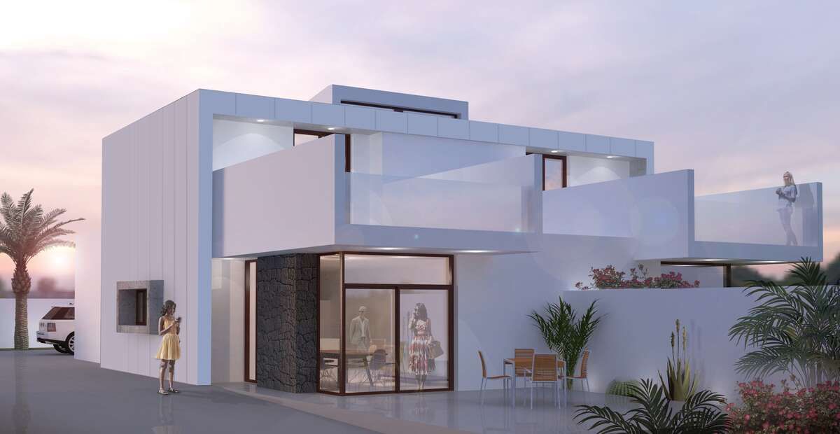 Exterior view of Houses for sale in Teguise  with Private garden, Terrace and Swimming Pool