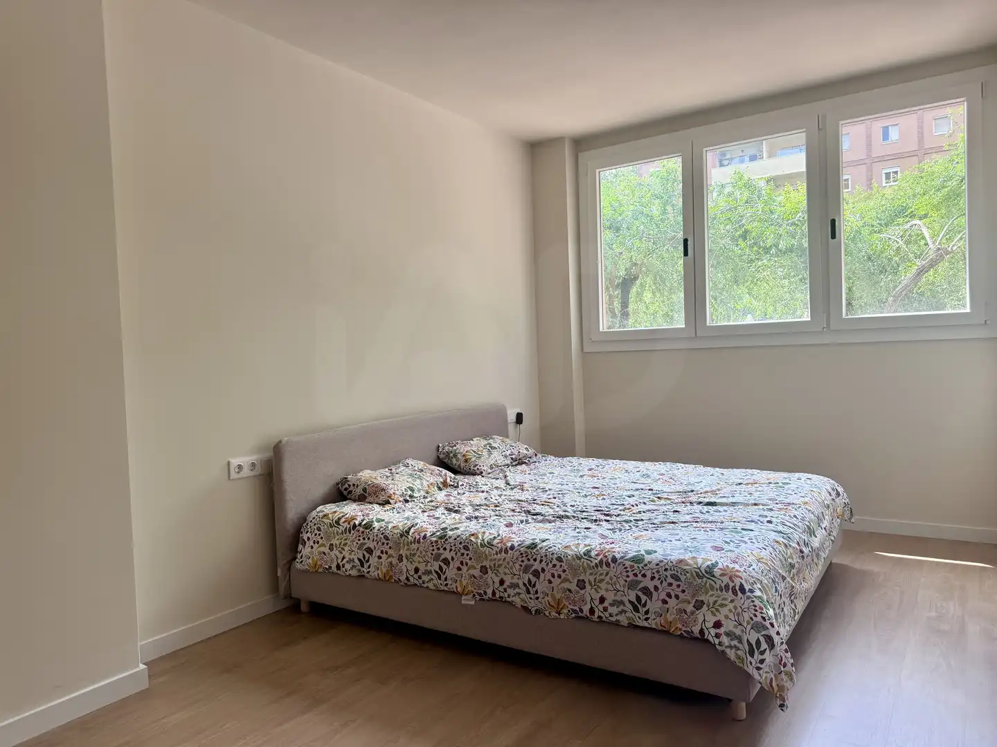 Bedroom of Flat for rent in Barcelona  with Air Conditioner and Heating