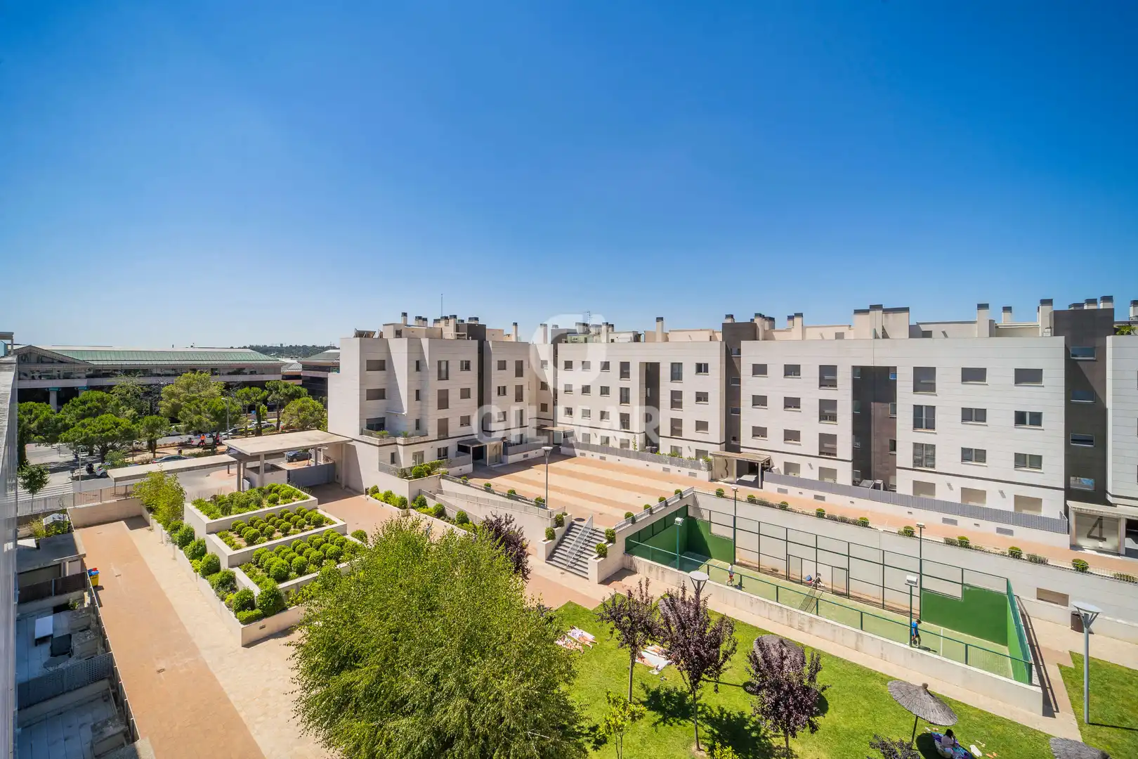 Exterior view of Duplexes for sale in Pozuelo de Alarcón  with Heating, Private garden and Storage room