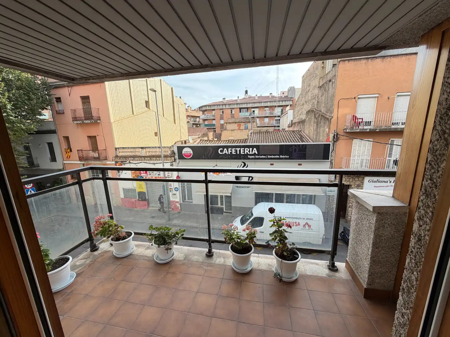 Balcony of Flat for sale in Figueres  with Air Conditioner, Heating and Terrace