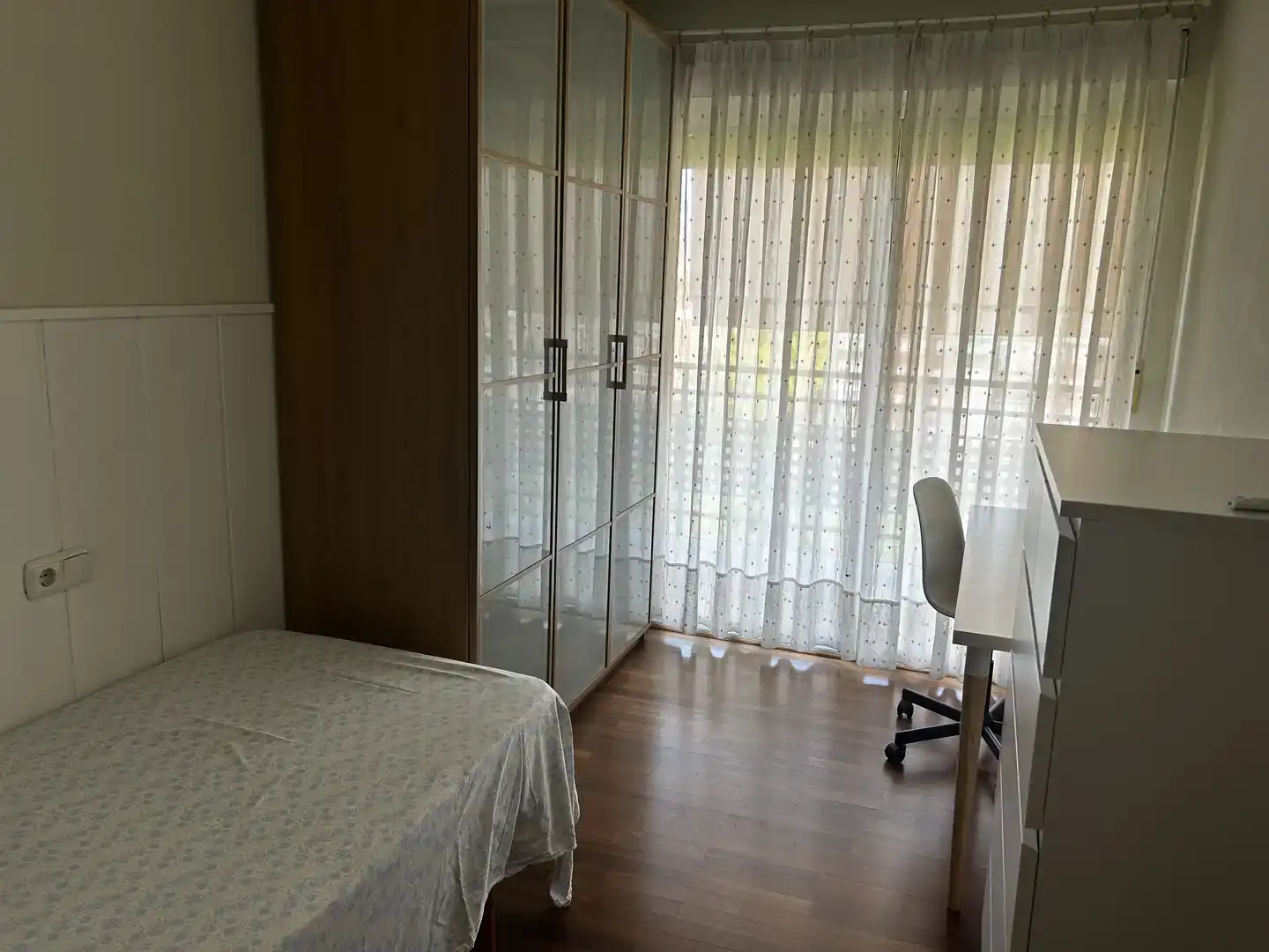 Habitación de Piso para compartir en Murcia con Aire acondicionado, Parquet y Amueblado