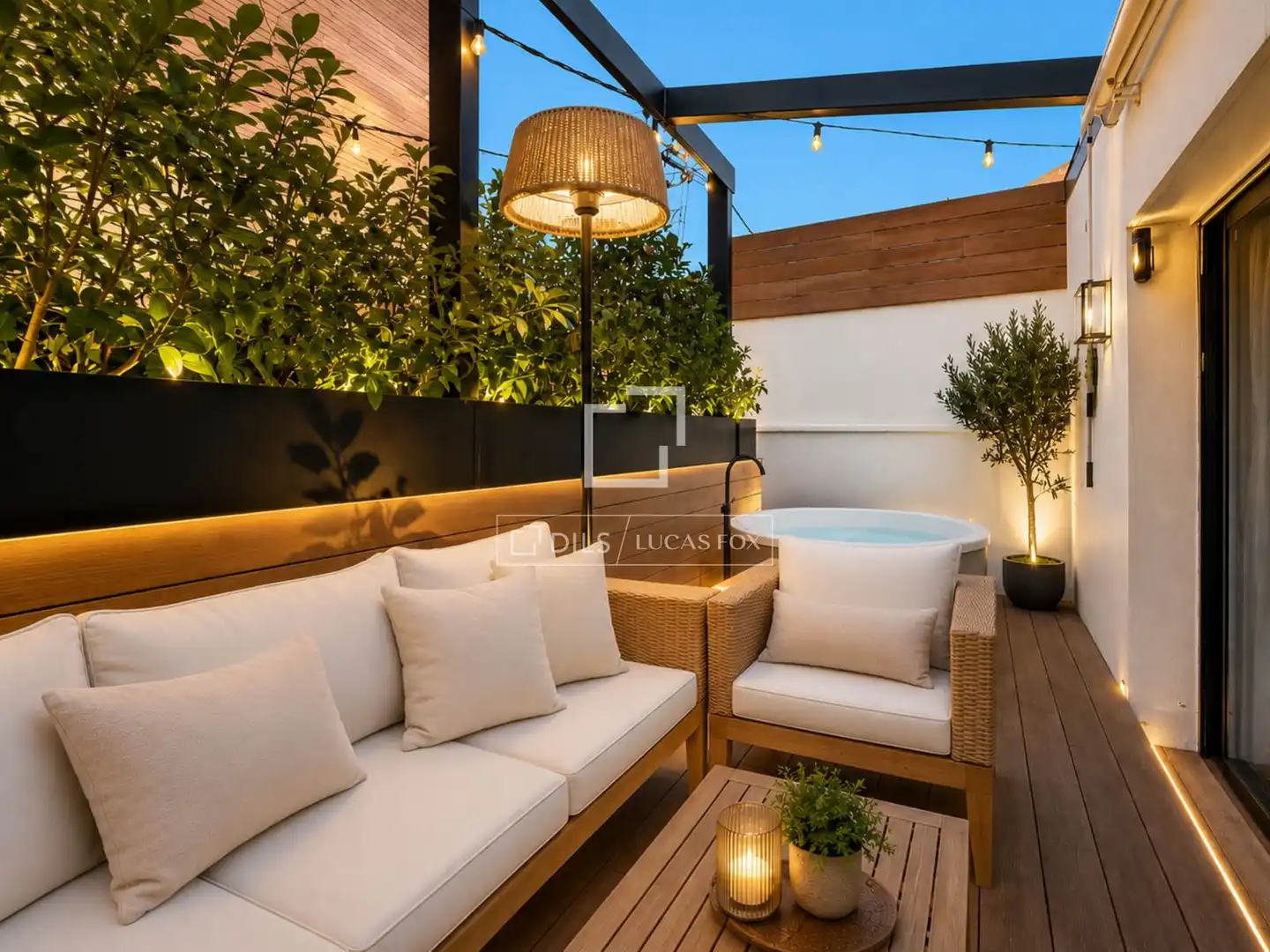 Terrasse von Haus oder Chalet zum Verkauf in Cornellà de Llobregat mit Klimaanlage, Terrasse und Balkon