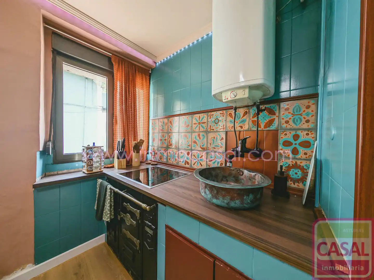 Cocina de Piso en venta en Mieres (Asturias) con Amueblado
