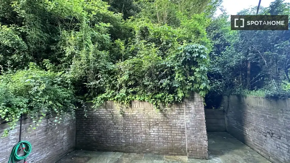Jardín de Apartamento para compartir en Bilbao  con Aire acondicionado, Terraza y Amueblado