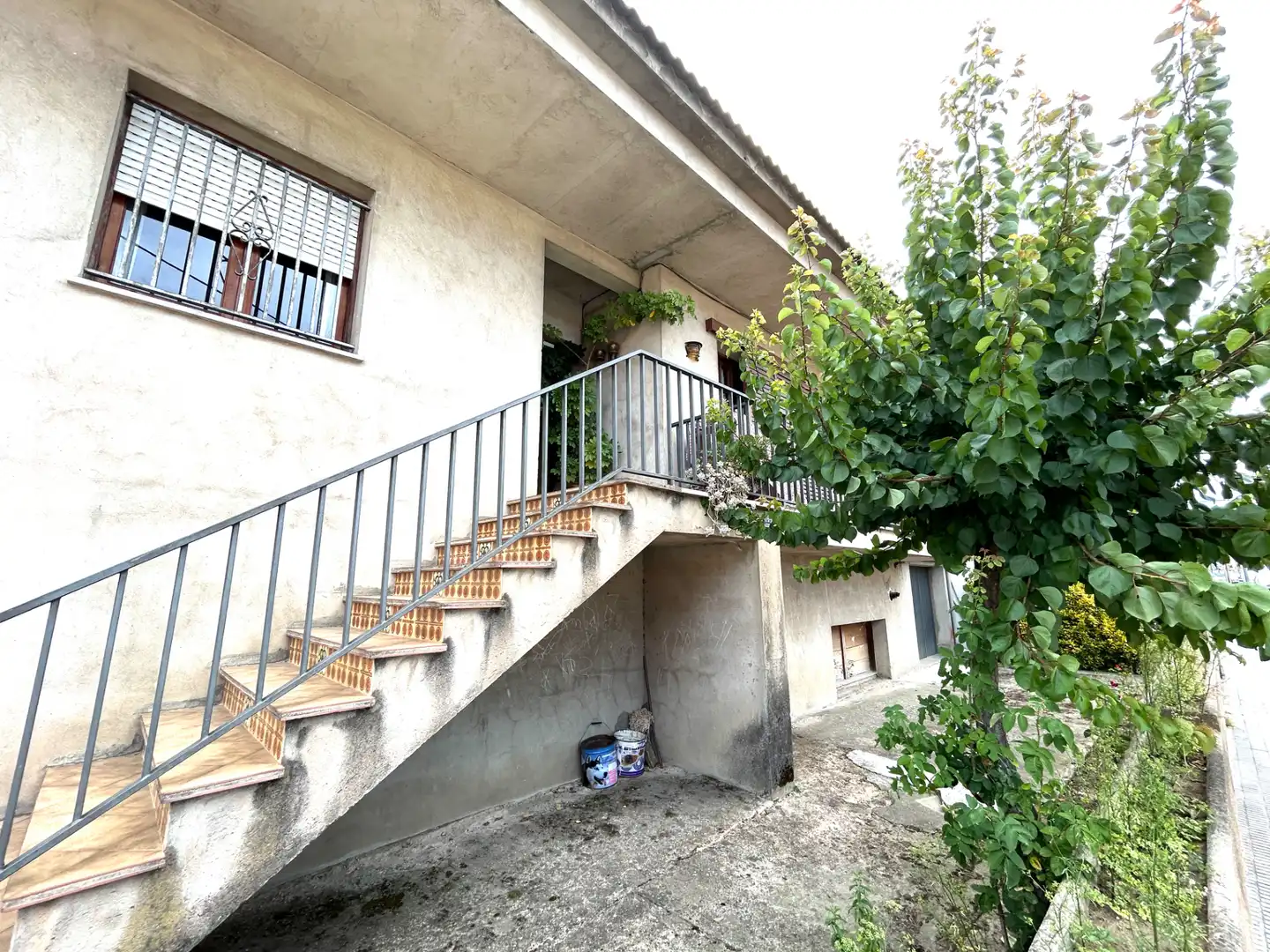 Vista exterior de Casa o chalet en venta en Santa Coloma de Farners con Aire acondicionado, Calefacción y Terraza