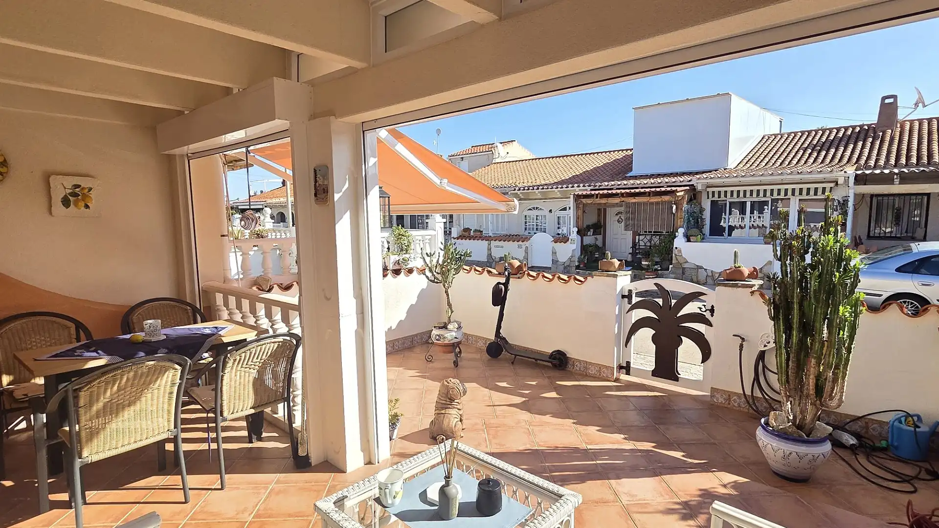 Terraza de Casa adosada en venta en Cartagena con Jardín privado, Terraza y Amueblado