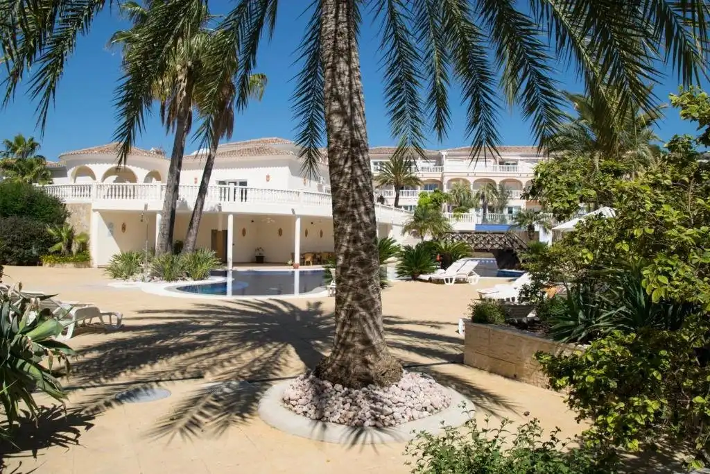 Vista exterior de Apartamento en venta en Benissa con Aire acondicionado, Jardín privado y Terraza