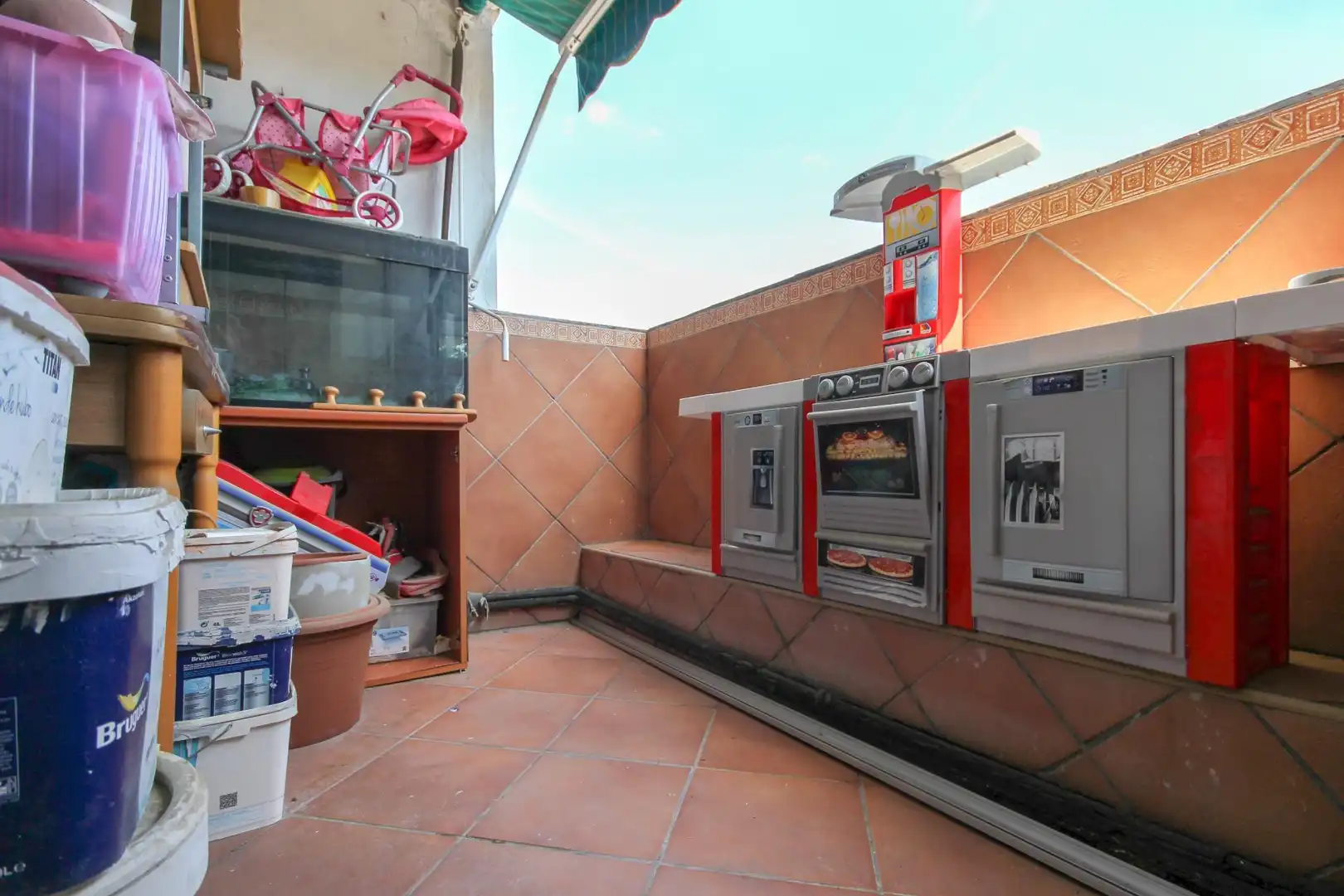 Cocina de Piso en venta en Badia del Vallès con Balcón