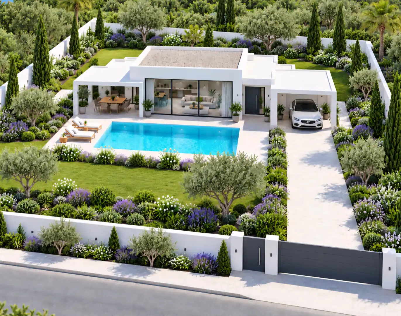 Casa d'obra nova amb jardí en venda a Carrer Guifré el Pilós, imagen 15