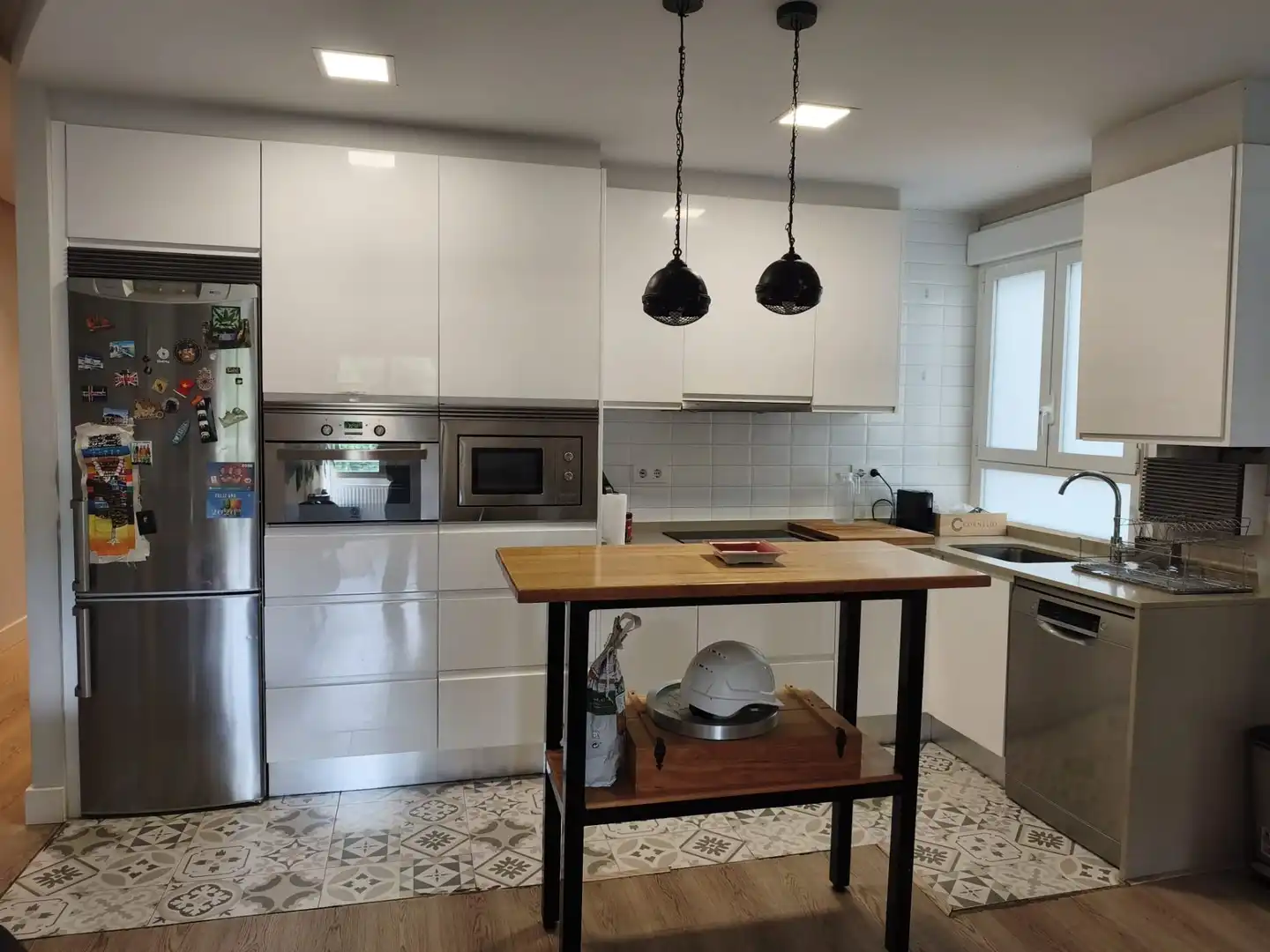 Kitchen of Flat for sale in  Logroño  with Heating