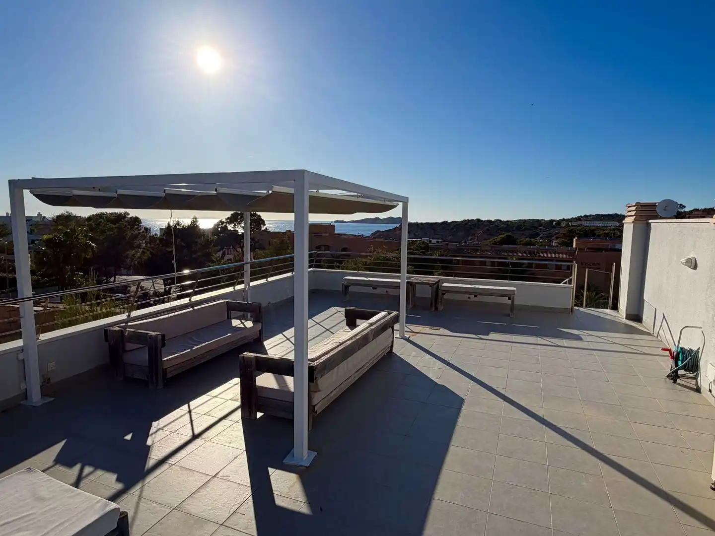 Terrassa de Apartament en venda en Sant Josep de sa Talaia amb Aire condicionat, Calefacció i Terrassa