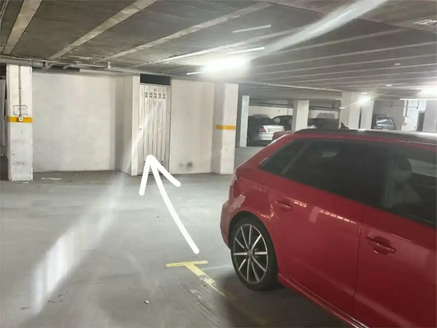 Parking of Flat for sale in Ponte Caldelas  with Parquet flooring, Storage room and Furnished