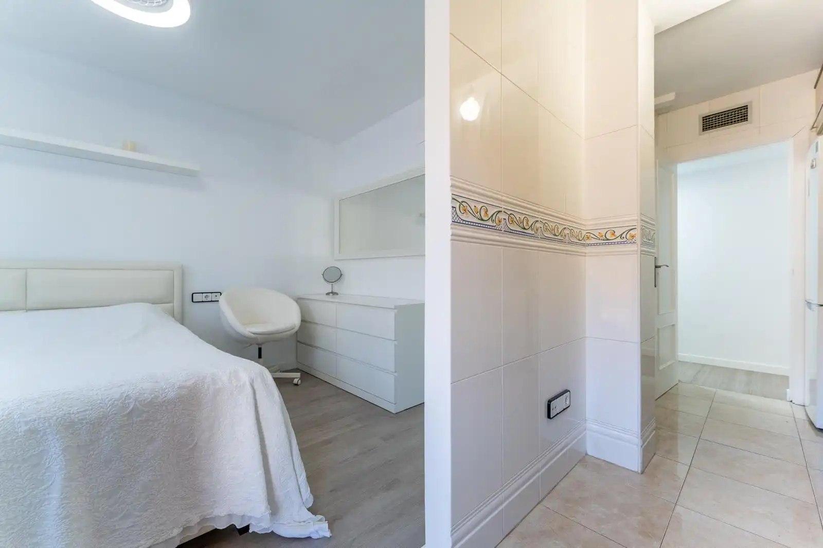 Schlafzimmer von Wohnung zum Verkauf in Reus mit Klimaanlage, Heizung und Parkett