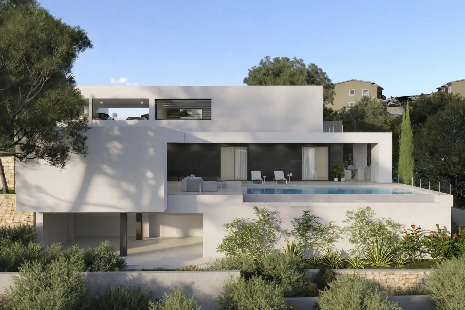 Neubau-Villa mit Pool zum Verkauf in Urbanizacion Cumbre del Sol-magnolias 92, imagen 2