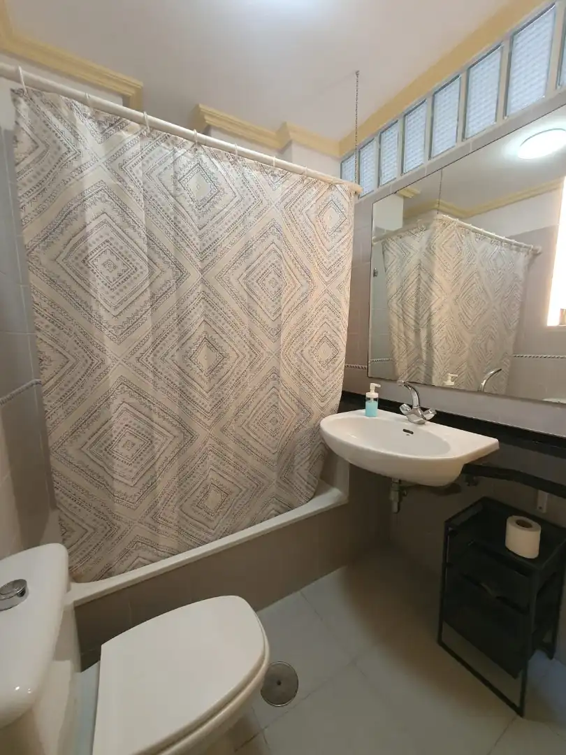 Bathroom of Apartments for rent in Granadilla de Abona  with Furnished, Oven and Microwave