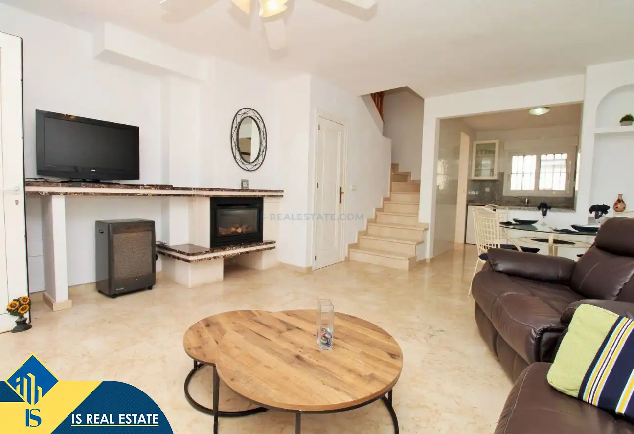 Living room of Detached homes for sale in Orihuela  with Air Conditioner, Heating and Private garden