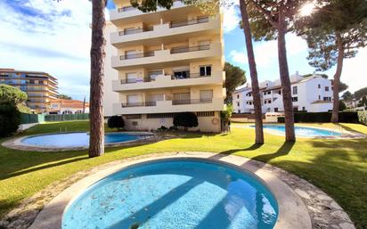 Swimming pool of Duplex for sale in L'Escala  with Air Conditioner, Heating and Terrace