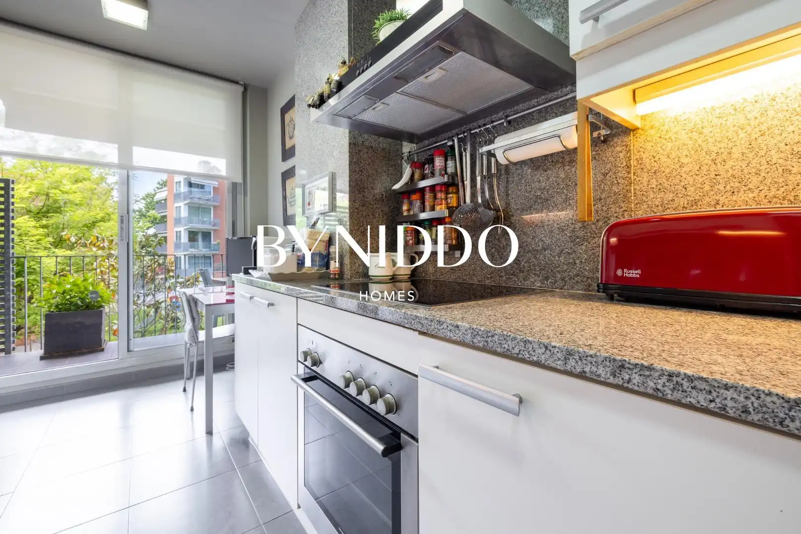 Kitchen of Flat for sale in Sant Cugat del Vallès  with Air Conditioner, Heating and Private garden
