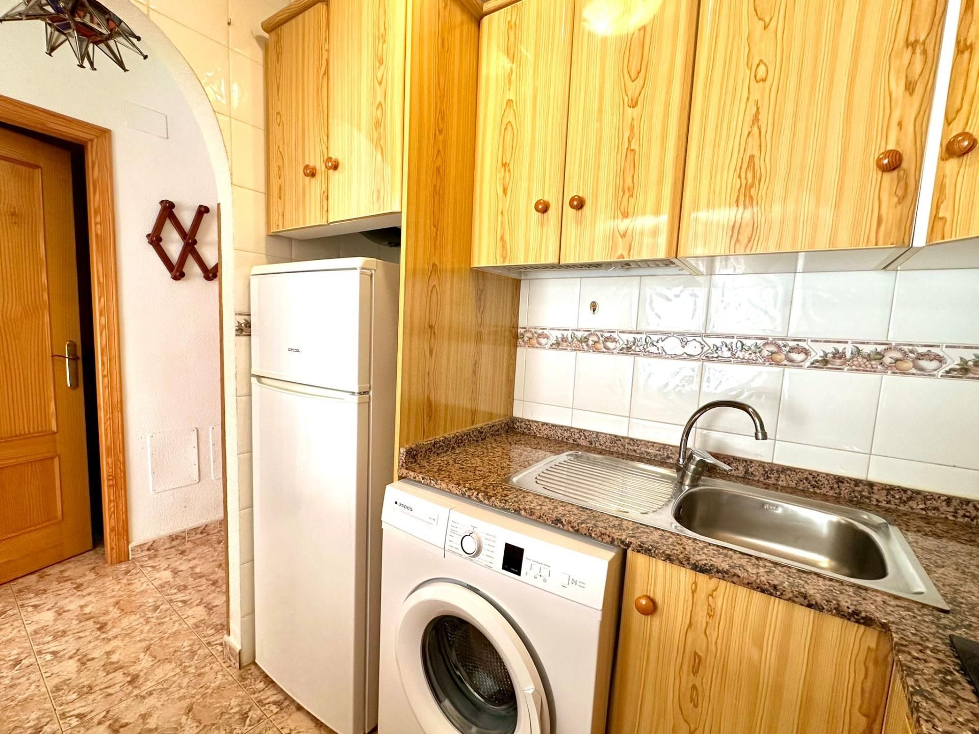 Kitchen of Flat for sale in Torrevieja  with Air Conditioner and Terrace