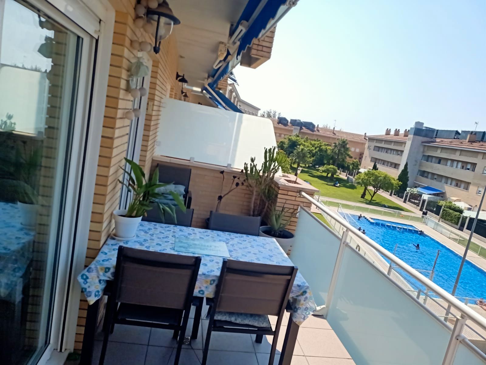 Terrace of Duplex to rent in Benicarló  with Furnished