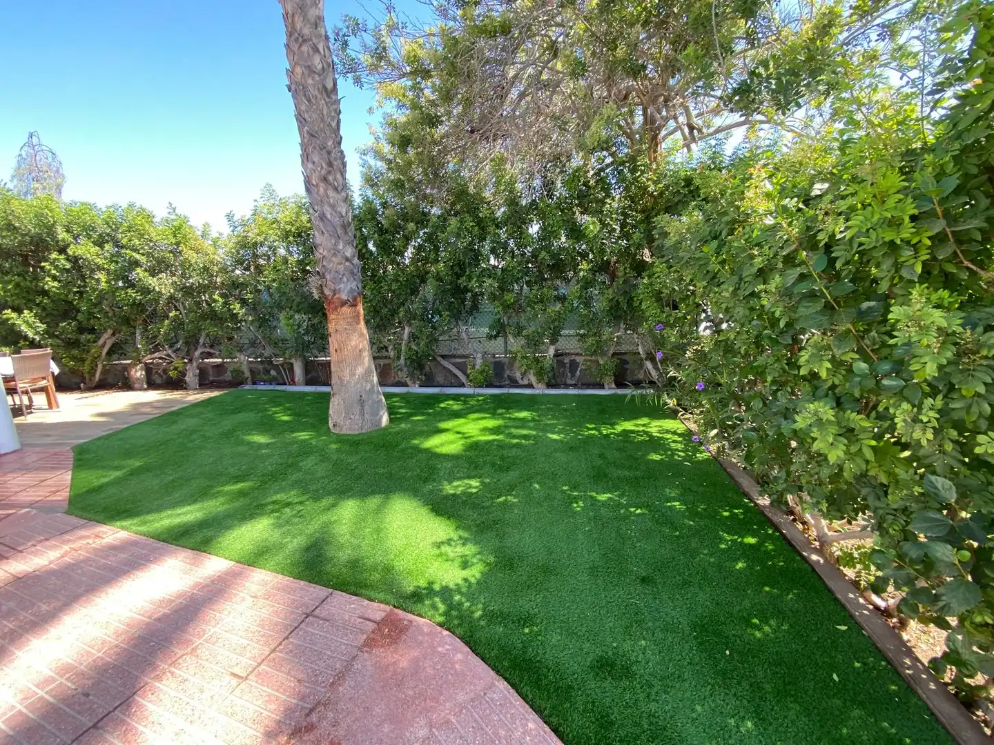 Jardí de Casa o xalet en venda en San Bartolomé de Tirajana amb Aire condicionat, Terrassa i Moblat