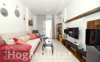 Living room of Flat for sale in Chilches / Xilxes  with Air Conditioner and Terrace