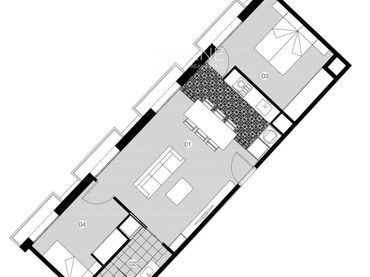 Appartement avec balcon à vendre à Milans