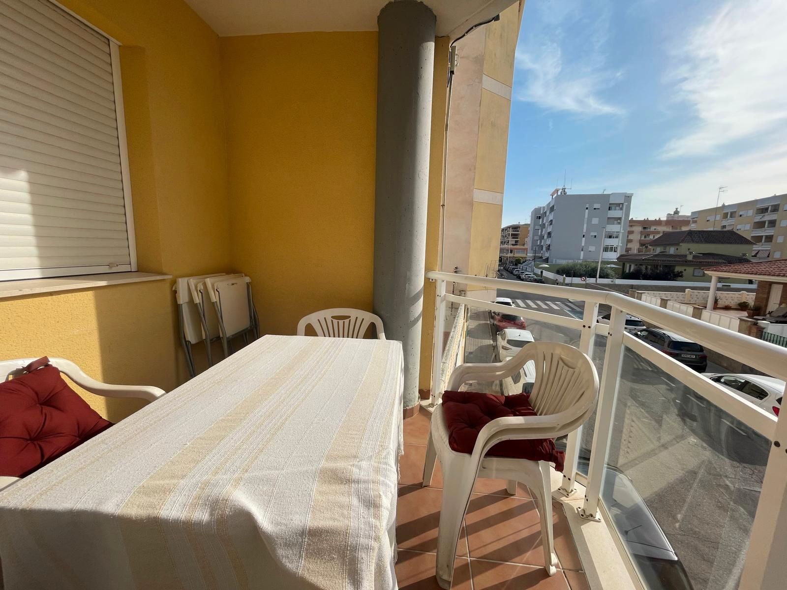 Balcony of Flat to rent in Moncofa  with Air Conditioner, Terrace and Furnished
